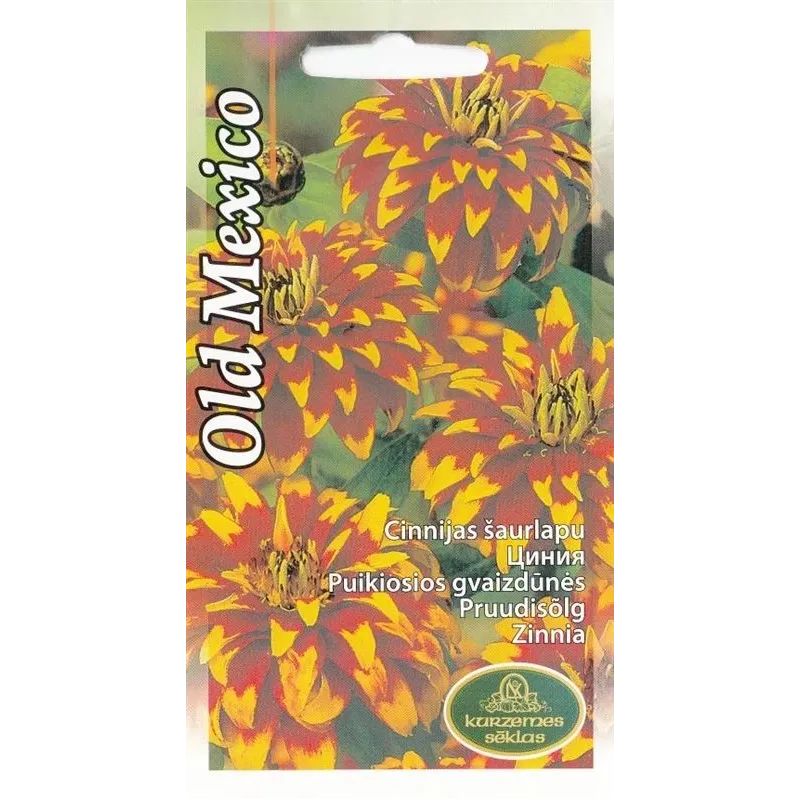 Sēklas cīnijas Zinnia Old Mexico, 4 g