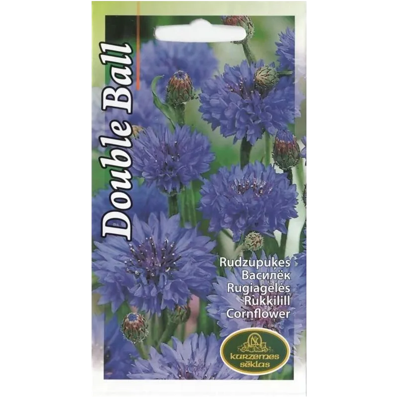 Sēklas Kurzemes sēklas rudzupuķes Blue Ball, 4 g