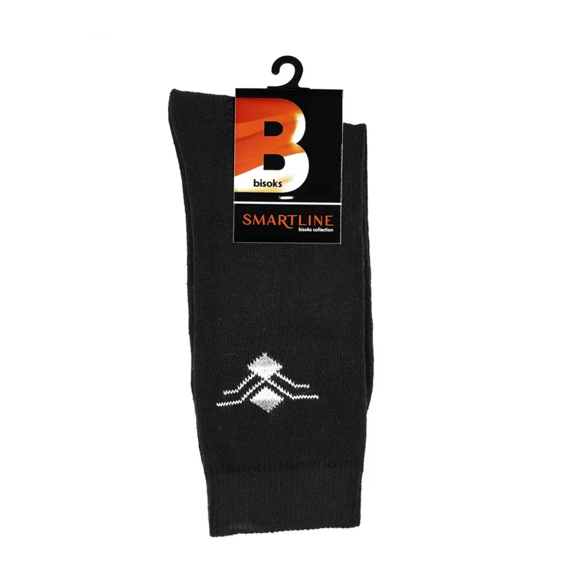 Vīriešu zeķes Bisoks, tumši pelēka krās., 39-42