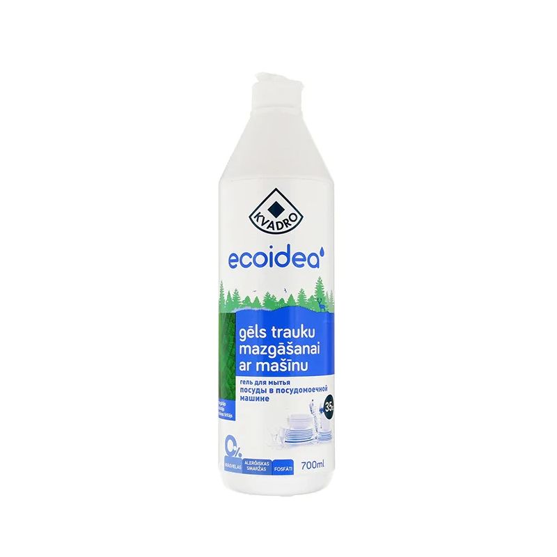 Gēls trauku mazg. mašīnām ecoidea 700ml