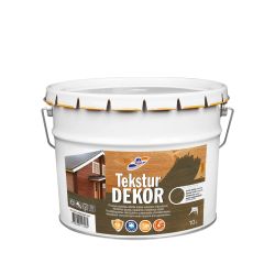 Krāsa teksturdekor tumšbrūna 10l