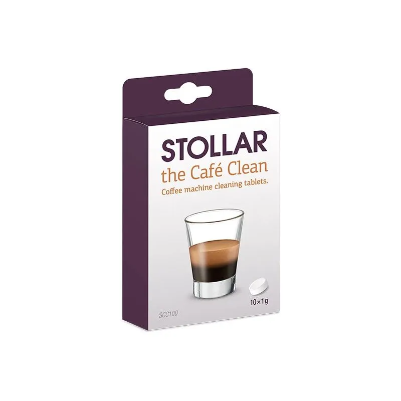 Kafijas automātu tīrīšanas tabletes Stollar SCC100, 10 gab.