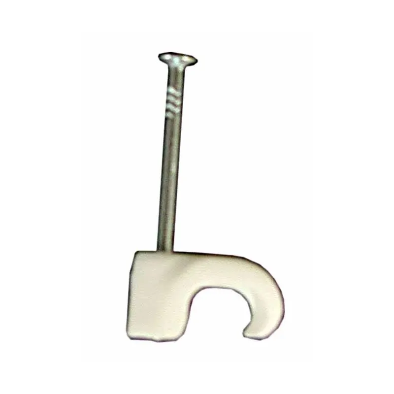 Kabeļu turētājs Baltplast, 4 - 6 mm, balta krās., 25 gab.