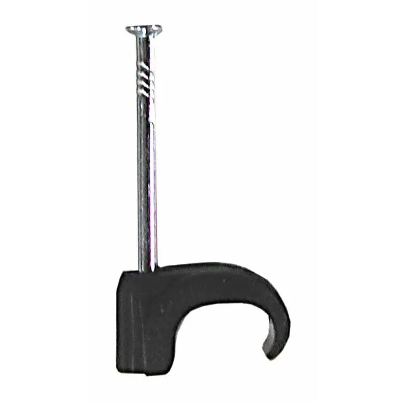 Kabeļu turētājs Baltplast, 4 - 6 mm, melna krās., 25 gab.