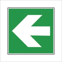 Evakuācijas zīme, 10 cm x 10 cm