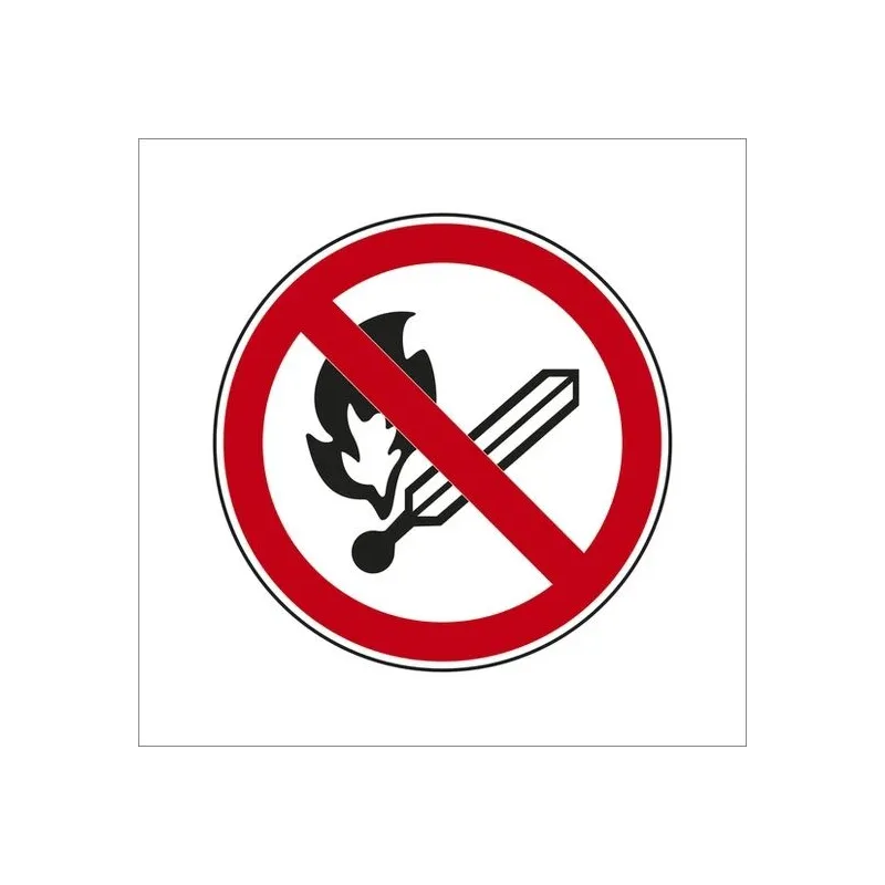 Aizlieguma zīme, 10 cm x 10 cm