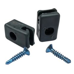 Žoga stiprinājumi pelēka 5gab