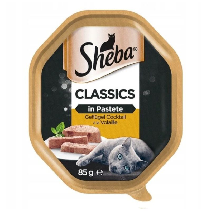 Konservi kaķiem sheba ar tītaru 85g