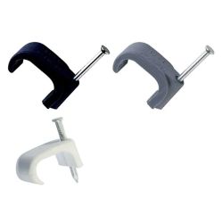 Skavas kabeļu nc3x5 baltas 100gab