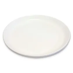 Lėkštelė vazonui 10020007, balta sp., 29 cm