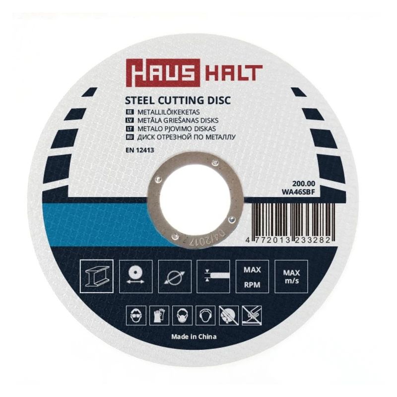 Met.grieš.disks haushalt 125x1,6x2223 mm