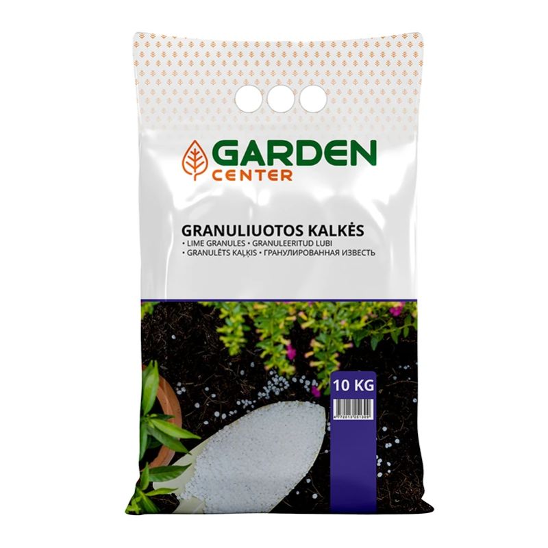 Granulētais kaļķis garden center 10kg