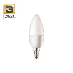 Led spuldze b35 4.5w e14 4000k 470lm mat