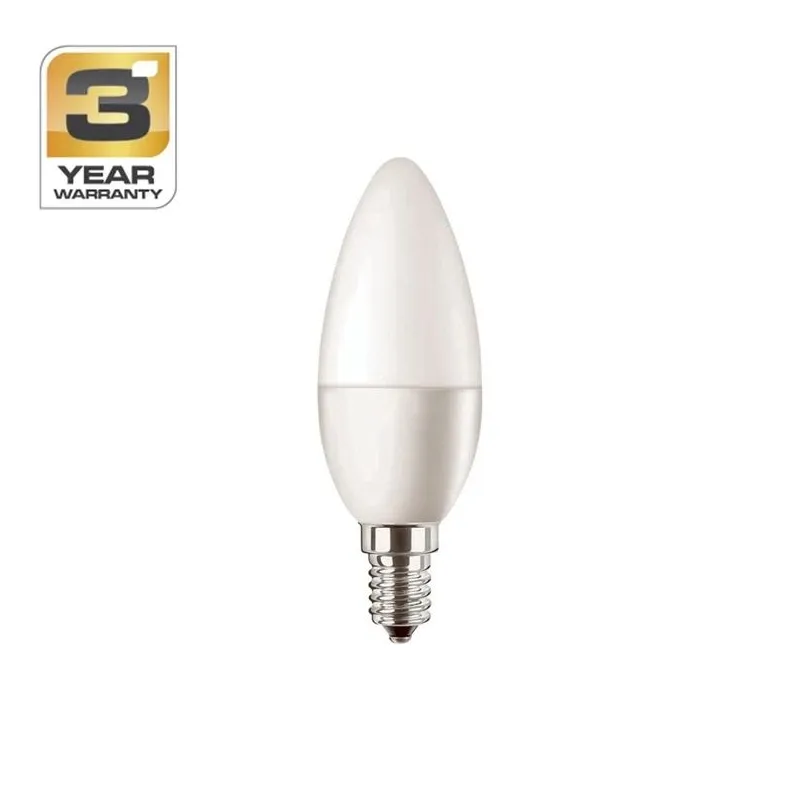 Spuldze Standart LED, B35, 4000 °K, E14, 4.5 W, 470 lm