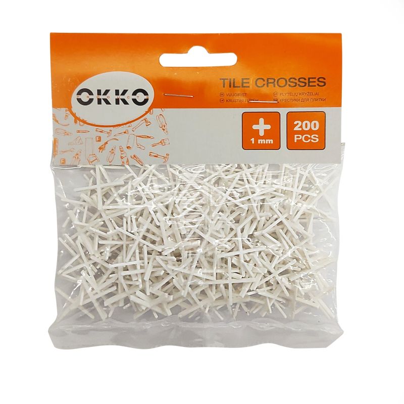 Krustiņi flīzēm 1mm ,200,