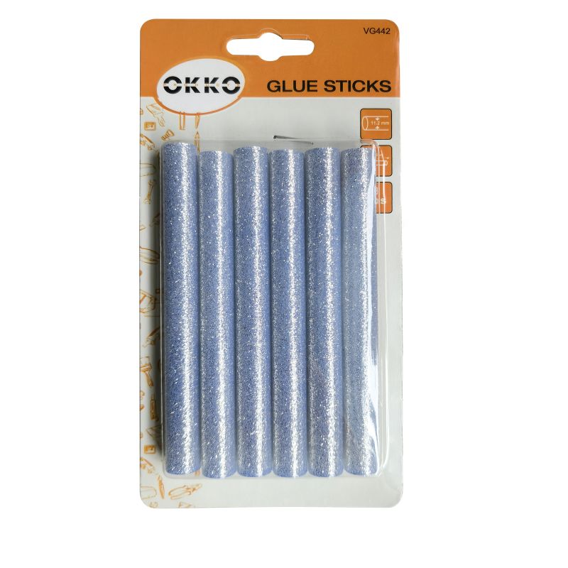 Līmes stienīši 11.2x100mm 6g sudrabkrāsa