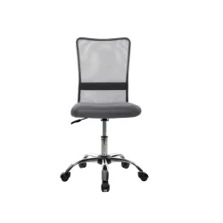 Darba krēsls Domoletti DC-543, 42 x 42 x 85 - 95 cm, pelēka krās.