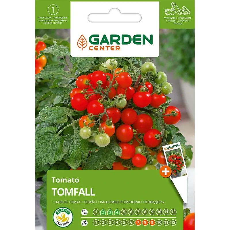 Sēklas Garden Center, tomāti TOMFALL, 0.1 g