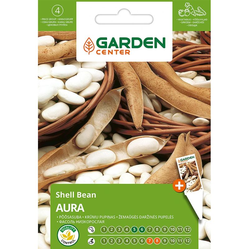 Sēklas dārzeņu pupiņas šķ.aura 8g