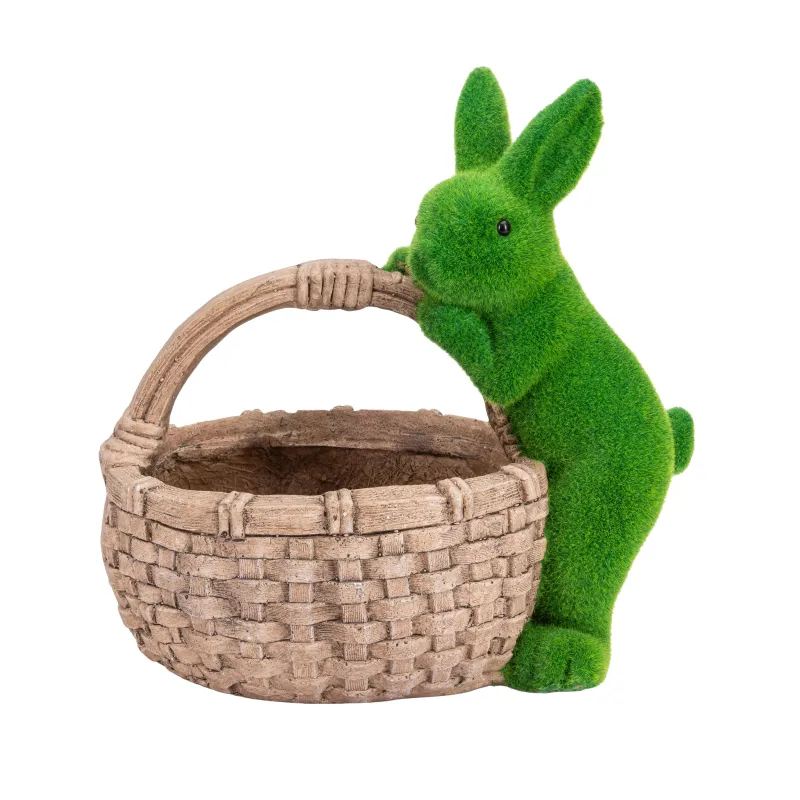 Dārza apdare Zaķis Garden Center QN24ZR05, 35 cm x 25 cm x 36 cm, brūna-zaļa