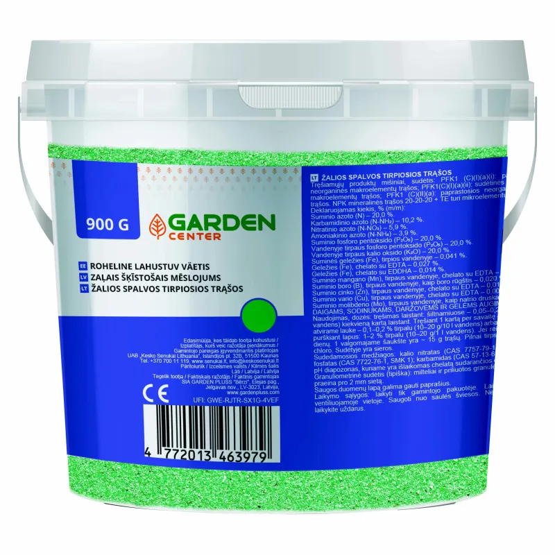 Mēslojums universāls Garden Center KRISTALON, pulveris, 0.9 kg