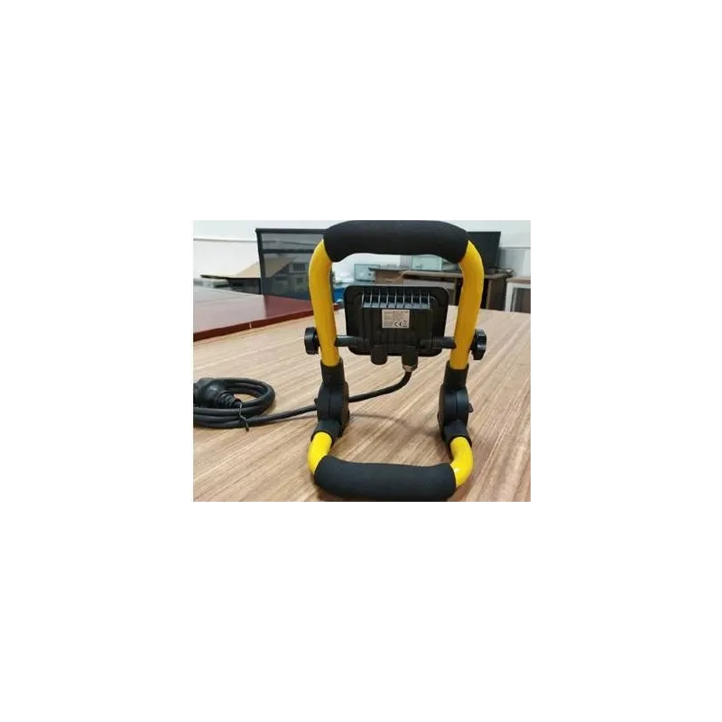 Prožektors bez kustības sensora, pārvietojams Okko, 10 W, 770 lm, 6500 °K, IP65, melna-dzeltena