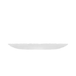 Lėkštutė desertinė Petal, DIA 19 cm, balta sp.
