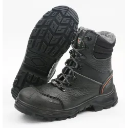 Ziemas zābaki universāli Pesso Polaris S3 SCR, bez stulma, ar siltinājumu, melna krās., 46 izmērs