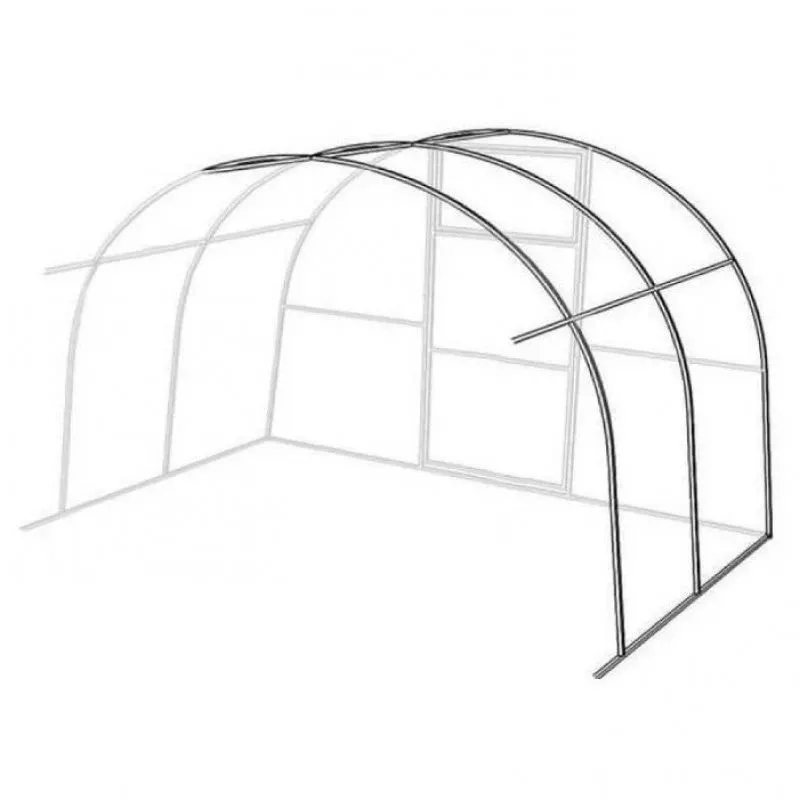Siltumnīcas pagarinājuma rāmis Klasika, 2 m x 3 m