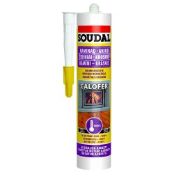Silikons soudal calofer +1500c 280ml
