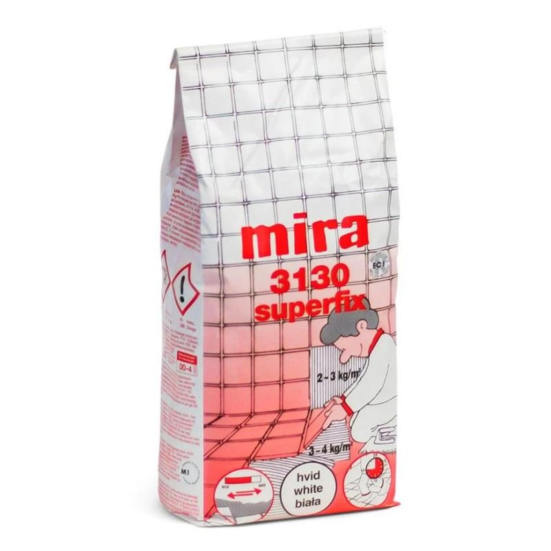 Flīžu līme mira3130 superfix,c2tes1 5kg