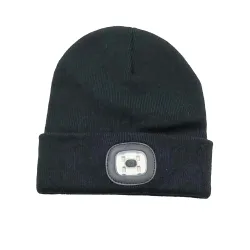 Зимняя шапка Led Light, черный цв.
