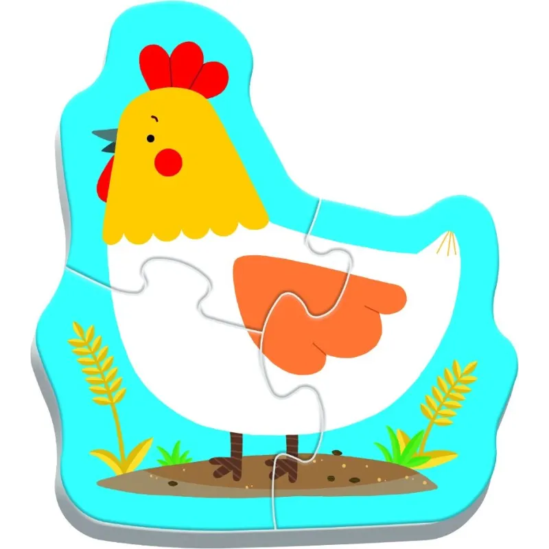 TREFL Puzle mazuļiem „Ūkio gyvūnai