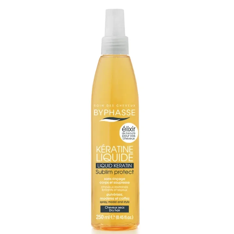 BYPHASSE Sublim Protect Liquid Keratin sprejs sausiem matiem 250ml