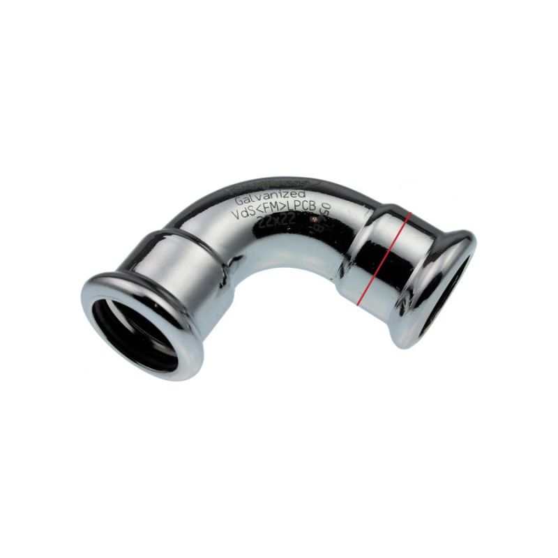 Karbona līkums 90° 35x35 i-i ,steel,