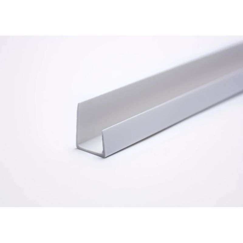 Profils, polivinilhlorīds ,pvc,, 2500 mm x 12.5 mm x 16 mm