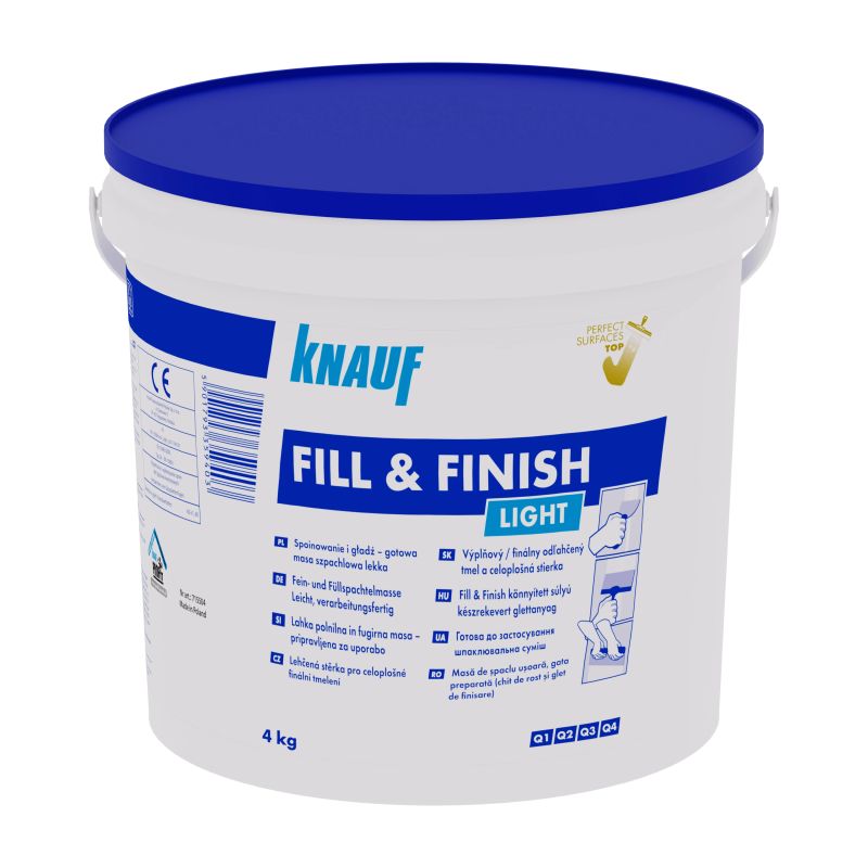 Špaktele fill-finish 4kg knauf