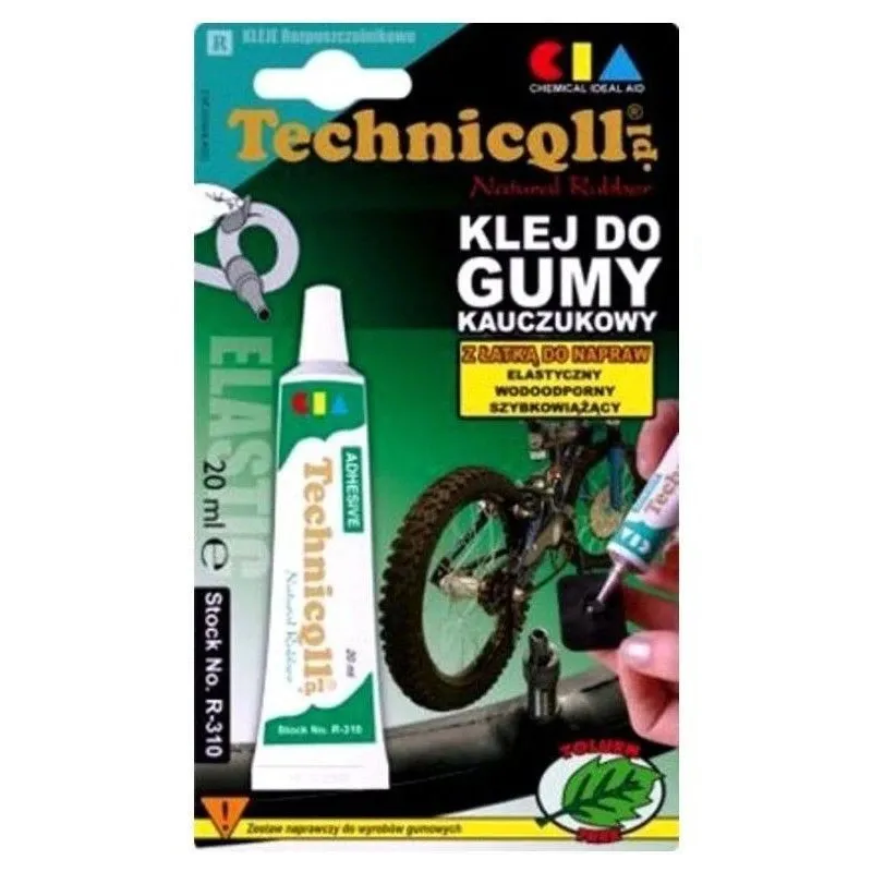 Līme Technicqll Rubber Glue, 20 ml