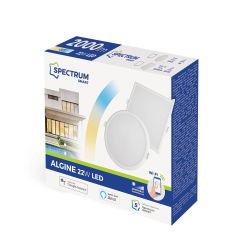 Ieb.gaism. wifi algine kvadrātv.22w d215