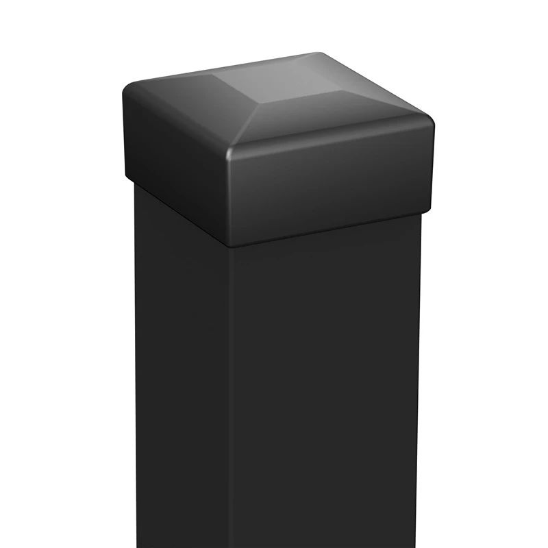 Stabs žoga kvadrātveida melns 2000mm