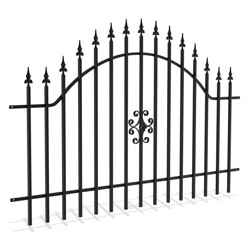 Panelis žoga rodos 2 melns 1200x2000mm