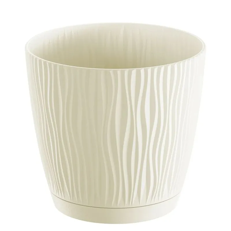 Puķu pods Prosperplast Sandy P DSY110P, plastmasa, bēša