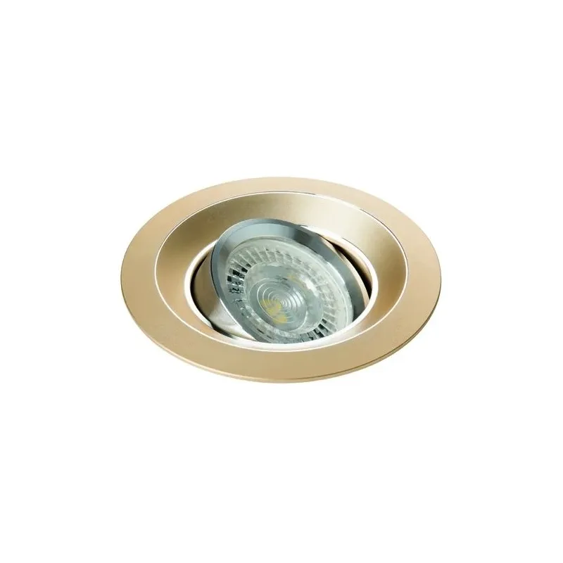 Lampa padziļinājums Kanlux Colie, GU10, zelta krās.