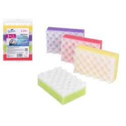 Sūkļi vannas 4 gab dažādās krāsās