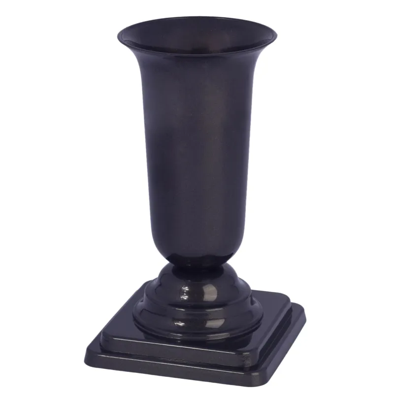 Kapu vāze Form Plastic Dama 1060, 26.7 cm, pelēka krās.