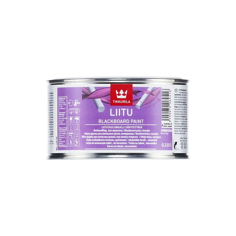 Tāfeļu krāsa liitu 0,225l c