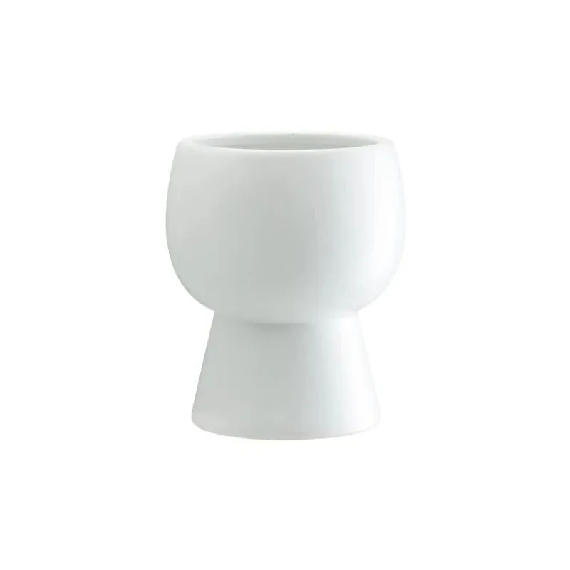 Puķu pods 4Living 644428, akmens, balta