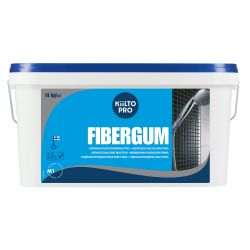 Hidroizolācija mitrām telpām Kiilto Fibergum, 14 kg