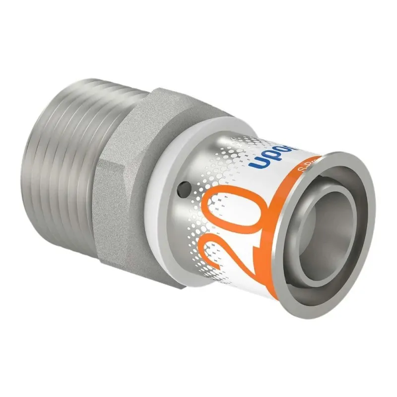 Savienojums Uponor, 3-4 collas – Ārējā vītne, DIA20 mm, 10 Bar