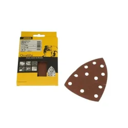 Slīpēšanas loksne Mirka, 40 - 120, 15 cm x 10.5 cm, 5 gab.